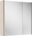 Saniclass Prime Armoire à miroir - 60x63x16cm - panneaux latéraux inclus - chêne clair