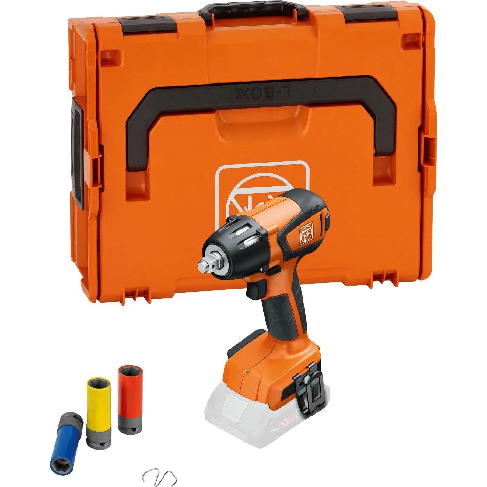 Fein ASCD 18-300 W2 AS Accu Slagmoersleutel 1/2" 290Nm 18V AMPShare Basic Body in L-Boxx - 71151063000