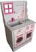 Playwood Cuisine de jeu blanche avec rose