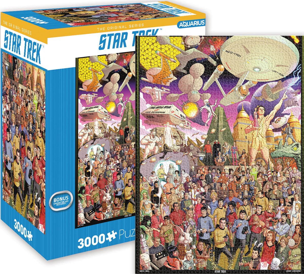 Aquarius Star Trek OS Puzzel 3000 Stukjes