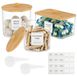 Lot de 3 boîtes hermétiques pour le stockage de la lessive