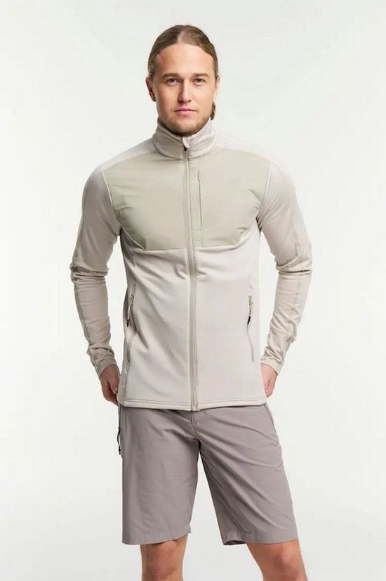 TENSON - Txlite Windblock Hybrid Zip M - Outdoor windjack heren - Beige - XL