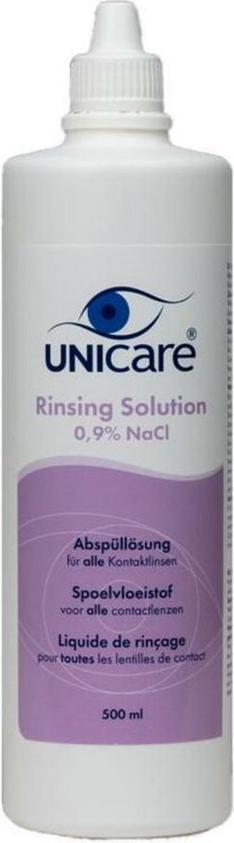 Unicare Rinsing Solution Lenzenvloeistof 0,9% NaCI