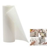 COOK CONCEPT KB6043 Essuie Tout Reutilisable Ecologique Ultra Absorbant, Bambou, Ivoire, 8,5 x 8,5 x 28,3 cm