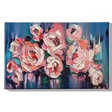 Homemania Muurfoto, bloemen, natuur, voor woonkamer, slaapkamer, meerkleurig, 45 x 3 x 70 cm, HM20KNV45 x 70 – 229, polyester, hout