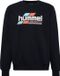 Hummel Hmlgraphic Crewneck Mannen Zwart Katoen M