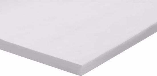 Dixxius Topper Hoeslaken Excellent Jersey Lycra Wit 180x200 cm