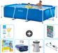 Intex Rechthoekig Frame Zwembad - 260 x 160 x 65 cm - Blauw