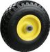 Benson Steekwagenwiel 300 x 4 ANTILEK (zwart)