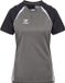 Hummel Hmllead 2.0 Damespoloshirt Maat M Katoen Effen Steel Gray/Asphalt