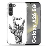 Cokitec Samsung Galaxy A26 5G hoes - Versterkt - Muziek Rock Hand