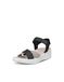 ECCO Sandalen met riem 'FLOWT WEDGE LX' beige / zwart