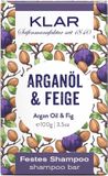 Klar Arganolie & Vijg Vaste Shampoo - Shampoo Bar Argan Oil & Fig 100gr