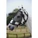 Bucas Buzz-Off Deluxe Zebra With Ears Zebra Fly Mask | Size: S