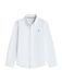 TOMMY HILFIGER Overhemd 'Essentials' pastelblauw / wit