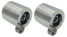 Merkloos Bandschuurwielen - Set van 2 - CNC-gefreesd - 50 mm - 55 mm breed - Voor messenslijpers