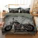 Omgoods - Housse de couette moto 200 x 200 cm