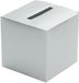 Chaks Enveloppendoos - zilver - bruiloft - papier - 23 x 23 cm - envelop cadeau doos
