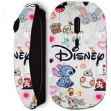Disney Zwarte Draadloze Muis - Stitch, Ariel, Dumbo