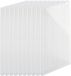 Relaxdays Dubbelwandige platen - 10 stuks - 6 mm - transparant