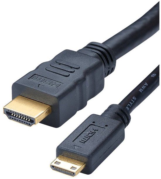 Erard MINI HDMI - Type A Man / Man Type C - PRIVILEGE 2.0M - Zwart