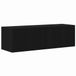 vidaXL TV Wandkast Wandgemonteerd Zwart 98 x 31 x 29,5 cm Bewerkt hout