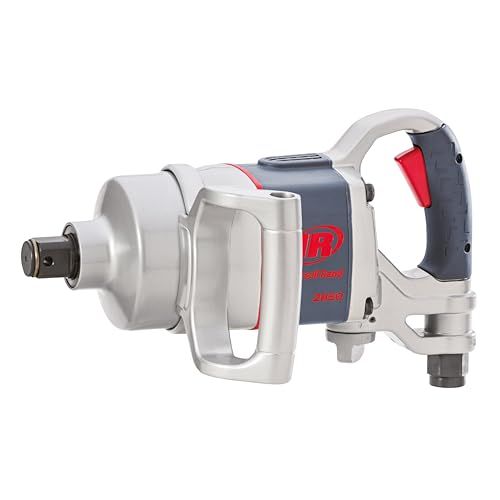 Ingersoll Rand 2850MAX 1" Impact Wrench, Alloy Steel Construction, 2847 Nm Torque, Chemical Resistant Housing and Steel Core