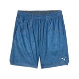 PUMA Short de basketball décontracté à motif 18 cm Art Class Homme, Accessoires, Bleu, XL