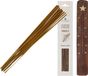 Atmosphera Wierook stokjes in Vanille geur - pak van 60x stokjes - 25cm - met houder/plankje