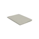 Italian Bed Linen Max effen kleur decoratieve doek, 100% katoen, crème, dubbel