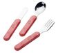 Fackelmann Ensemble de couverts pour enfants sirène – 3 pièces en rose