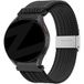 Bandz ICE smart 2.0 square 1.70 gevlochten nylon band (zwart)