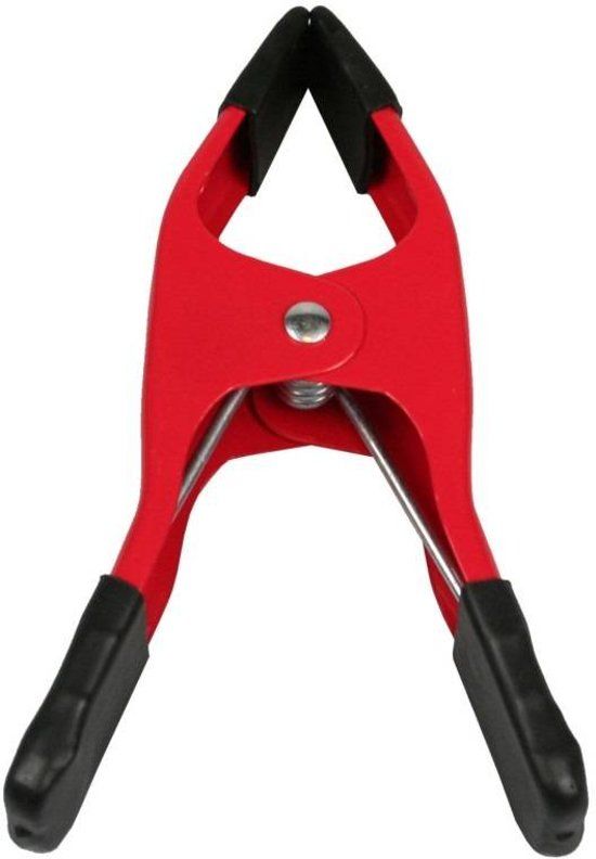 HOFFTECH Zeilklem 4" = 10,16 cm Rood + Iso