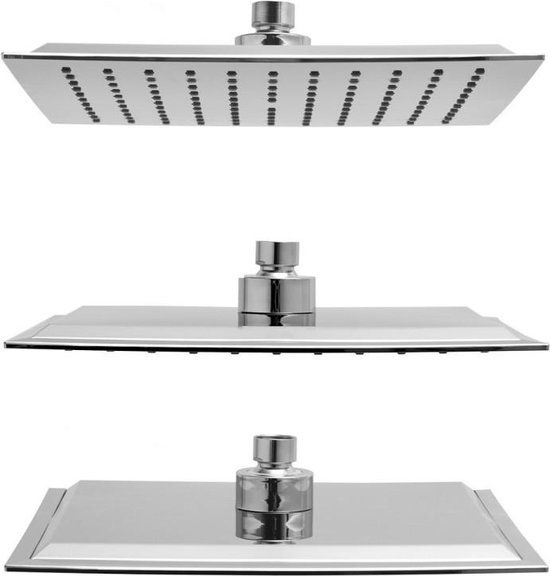 Viking Choice Regendouche - 25 x 25 cm - Chroom