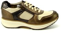 Xsensible New Jersey GX 3389 Lage Sneakers Vrouwen Bruin Leer Maat 39