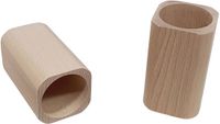 Playwood Pennenbakje vierkant beukenhout, 9,5cm
