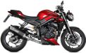 Mivv Sr-1 Triumph Street Triple 765 R/rs 2023-24 Homologué Système d'échappement complet Argent / Noir