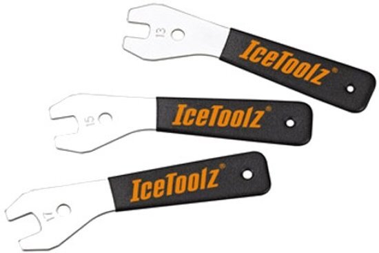 Icetoolz conussleutelset 13 - 15 - 17 mm 22 cm zilver/zwart