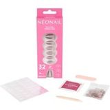 NÉONAIL Flex Gel Press Ons Medium Almond Kit de vernis à ongles