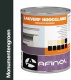 Afinol Hoogglans Lakverf Monumentengroen (N0.15.10) 750 ml