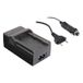 ChiliPower Fuji NP-W235 oplader - stopcontact en autolader