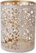 Cosy & Trendy Waxinelichthouder - Wit/Goud - Antiek Look - 13 cm