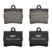 Ferodo FDB1310 PREMIER remblokkenset, schijfrem - (4-delig) - (4 stuks) | Compatibel met: MERCEDES-BENZ C-CLASS, E-CLASS Coupe