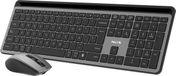 NGS Eclipse toetsenbord en muis combo RF-draadloos + Bluetooth QWERTY Engels Grijs