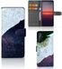 B2Ctelecom Sony Xperia 5II Book Case Sea in Space