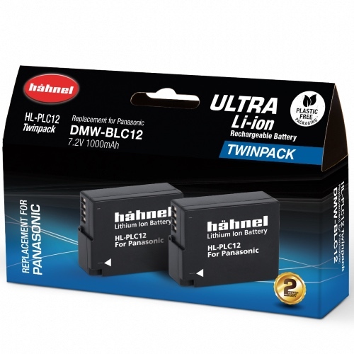 Hähnel Hähnel HL-PLC12 Ultra Twin Pack - Panasonic DMW-BLC-12