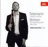 Outhere Supraphon Vilém Veverka - Telemann: Fantasias - Britten: Metamorphose (CD)