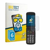 BROTECT - Screenprotector voor AGM M8 FLIP - Folie Beschermfolie matte 6 Stuks