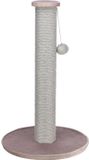 TRIXIE Livia poteau griffoir, 64 cm, jute et peluche, vieux rose