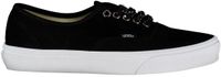 Vans Authentic Chaussures EU 39 Cuir Unisexe Adultes Baskets Basses Shine Lace Noir / True White